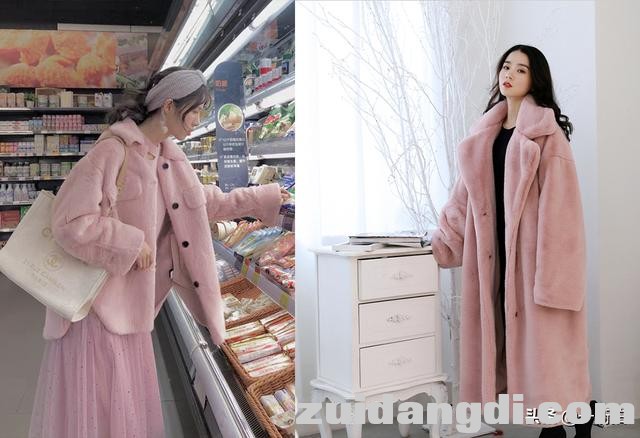 38岁秦岚太壕了，穿貂毛大衣亮相！你是不是也差一件毛绒外套呢？-3.jpg