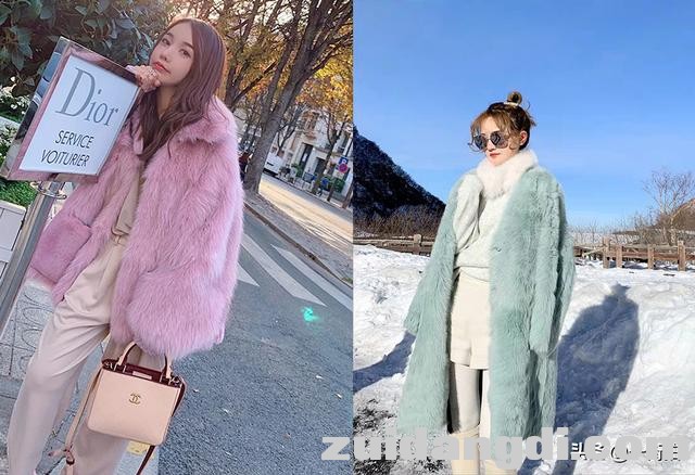 38岁秦岚太壕了，穿貂毛大衣亮相！你是不是也差一件毛绒外套呢？-8.jpg