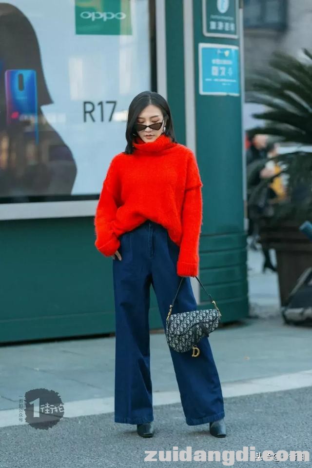 阔腿裤藏肉显瘦又显腿长，2019毛衣+阔腿裤时髦新穿搭！-2.jpg