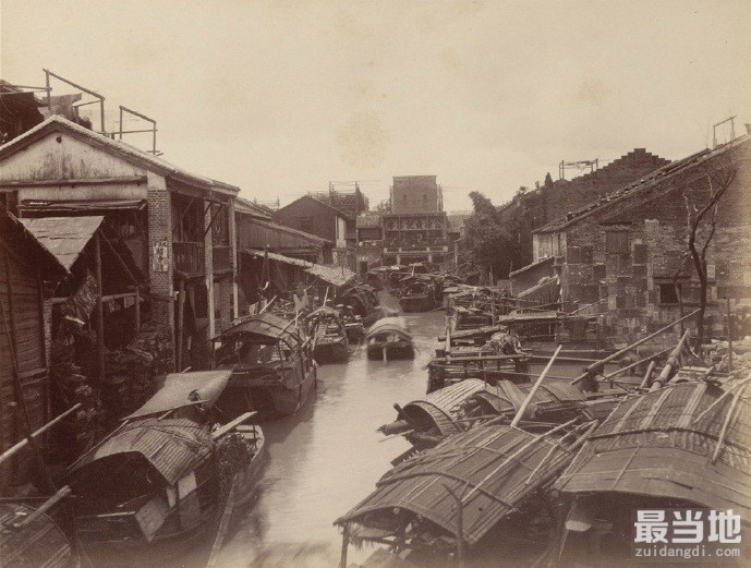 老照片：1890年广东旧影，清朝末年的广州府-11.jpg