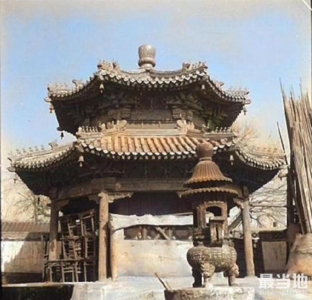 老照片：1940年左右的北京贤良寺，清朝封疆大吏进京朝见的住所-5.jpg