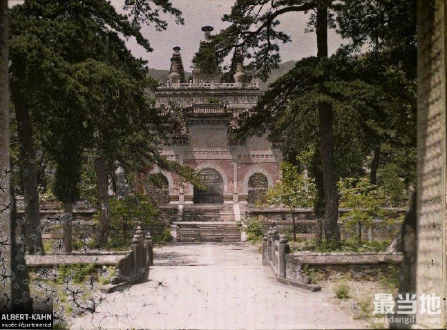 老照片：1913年北京香山碧云寺旧影-2.jpg