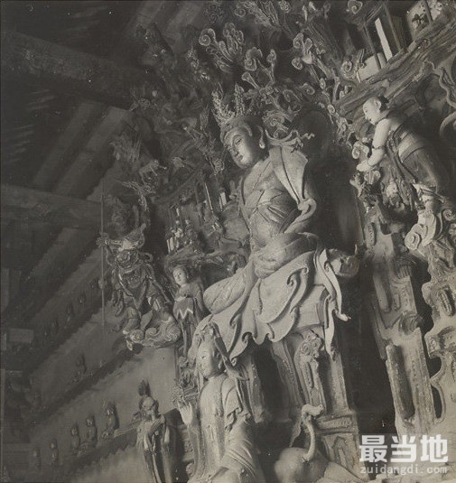 山东省济南市老照片，民国时期的灵岩寺（约1937年）-3.jpg