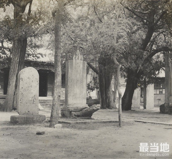 山东省济南市老照片，民国时期的灵岩寺（约1937年）-10.jpg