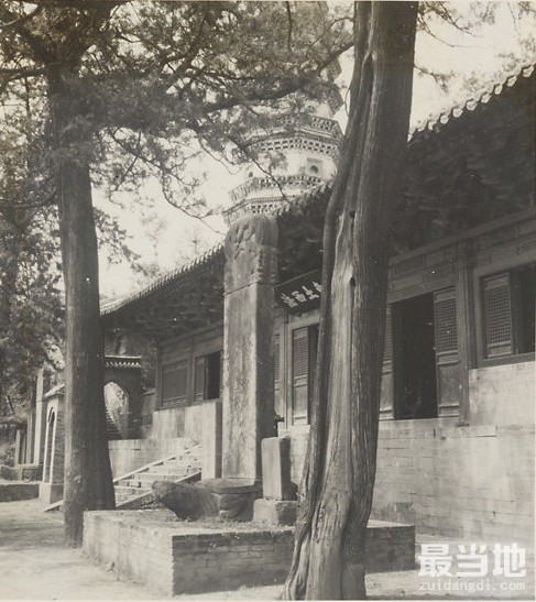 山东省济南市老照片，民国时期的灵岩寺（约1937年）-11.jpg