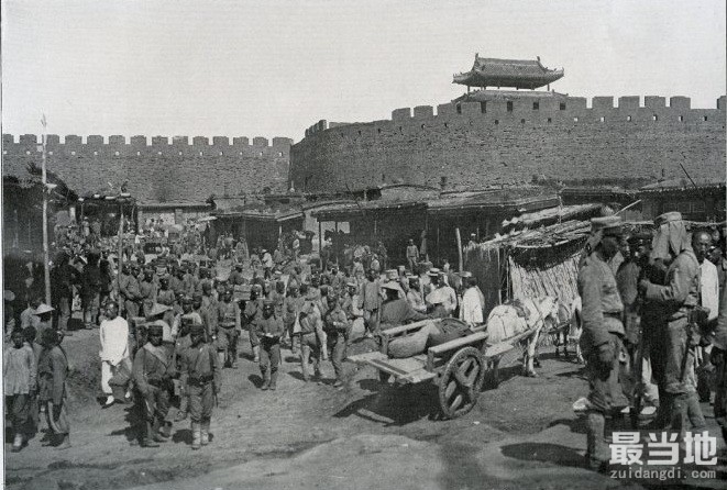 老照片：被日军占领的中国北方城市（日俄战争期间1904-1905年）-3.jpg