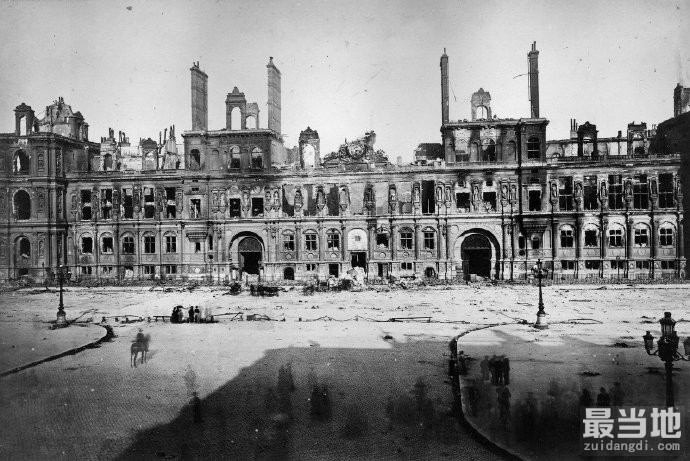 老照片：1871年的法国巴黎，巴黎公社运动后的城市景观-3.jpg