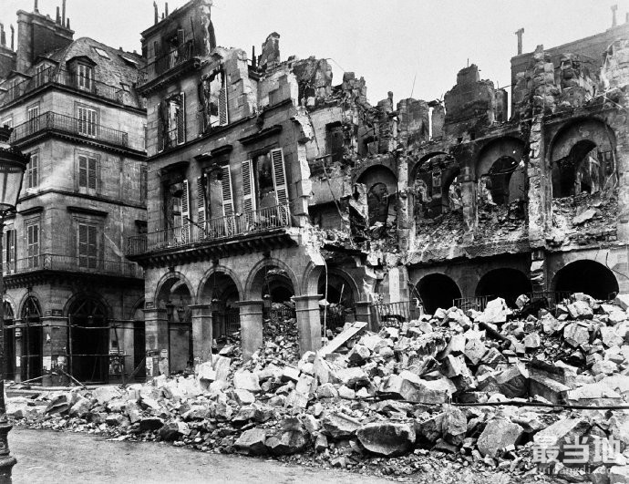 老照片：1871年的法国巴黎，巴黎公社运动后的城市景观-6.jpg