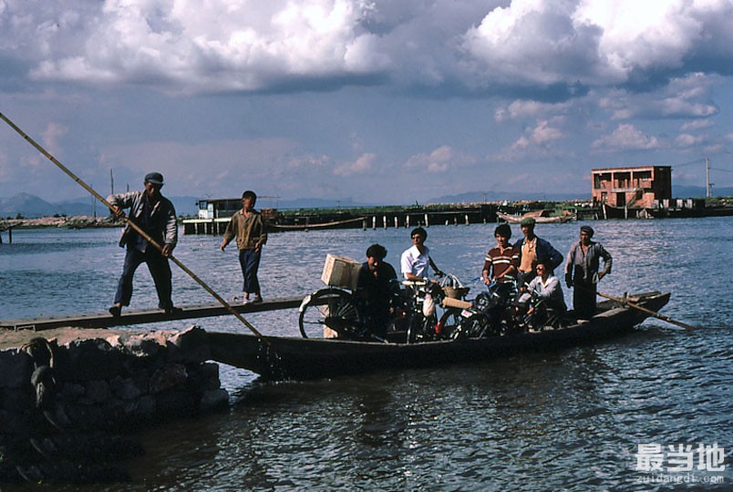 云南省昆明市老照片，1983年的滇池风光-10.jpg