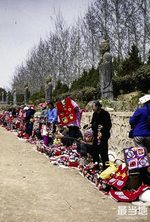 陕西省咸阳市80年代老照片，李治和武则天的合葬墓“乾陵”-8.jpg