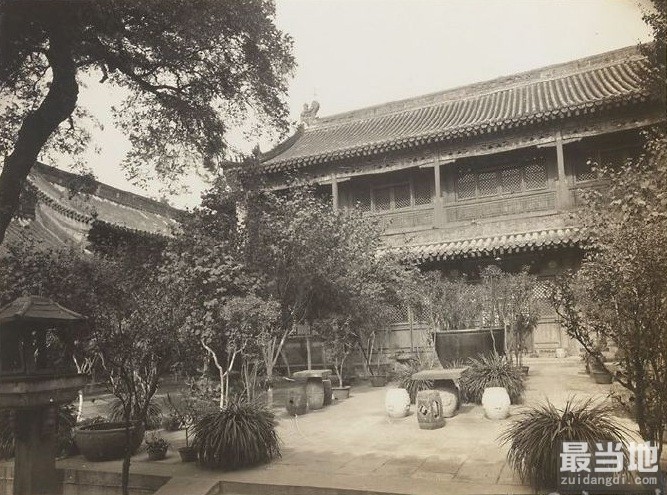 老照片：40年代的北京法源寺，北京城内现存历史最悠久的古刹-4.jpg