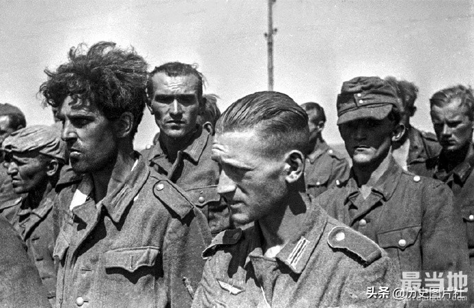 老照片：二战期间，被盟军俘虏的德军战俘-5.jpg