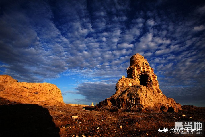 大漠遗迹黑城遗址，古丝绸之路上的重要城市-6.jpg