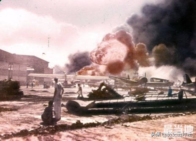 1941年12月日本皇家海军偷袭珍珠港，战地记者拍下了这组照片-10.jpg