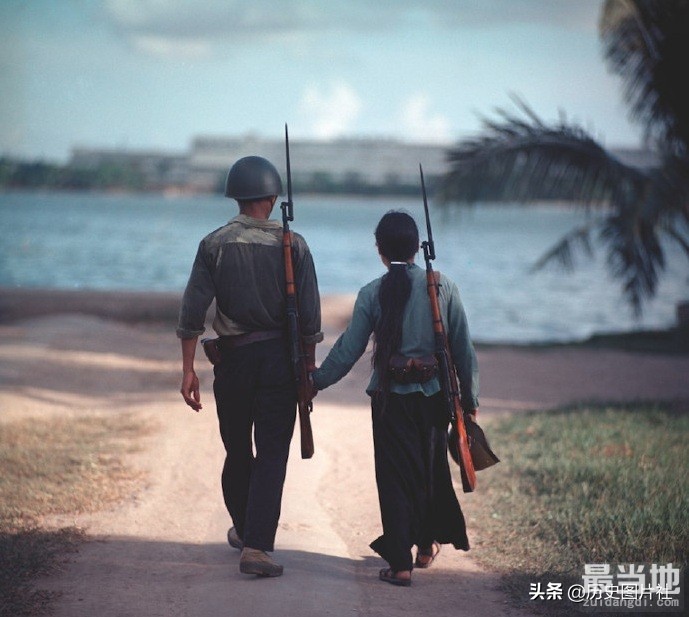 老照片：德国人拍摄1975年的越南，越战末期的北越影像-1.jpg