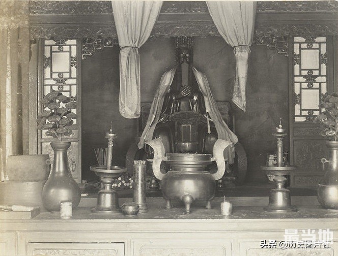 老照片：德国摄影师拍摄1940年的北京白云观-4.jpg