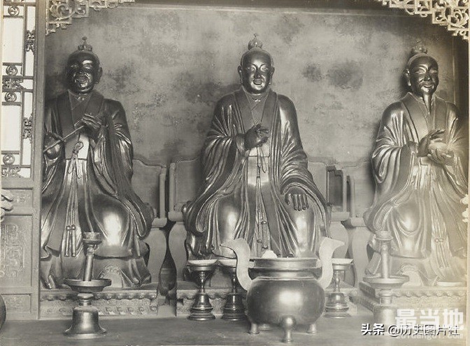 老照片：德国摄影师拍摄1940年的北京白云观-6.jpg