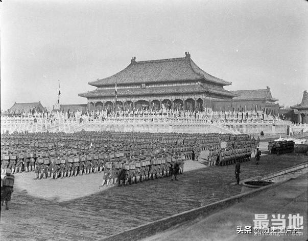 1918年徐世昌大总统太和殿大阅兵，庆祝第一次世界大战结束-10.jpg