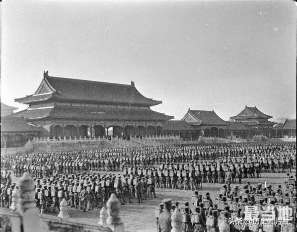 1918年徐世昌大总统太和殿大阅兵，庆祝第一次世界大战结束-9.jpg