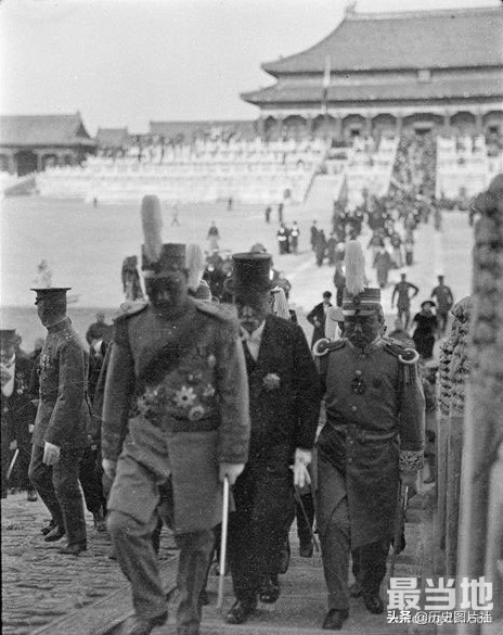 1918年徐世昌大总统太和殿大阅兵，庆祝第一次世界大战结束-13.jpg