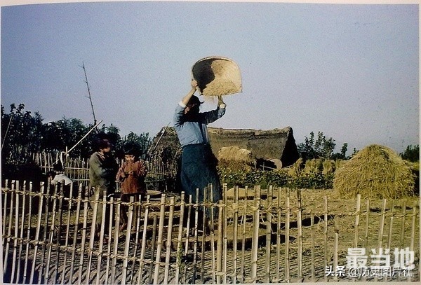 美国飞虎队员拍摄，民国时期的中国农村景象「1944—1945年」-6.jpg