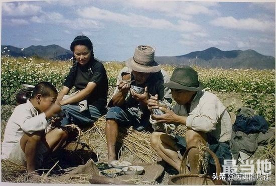 美国飞虎队员拍摄，民国时期的中国农村景象「1944—1945年」-13.jpg