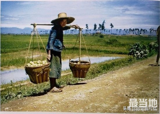 美国飞虎队员拍摄，民国时期的中国农村景象「1944—1945年」-11.jpg