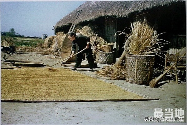 美国飞虎队员拍摄，民国时期的中国农村景象「1944—1945年」-10.jpg