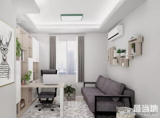 没想到，90㎡这么设计要比120㎡还能装，整墙书柜成亮点，晒晒-6.jpg