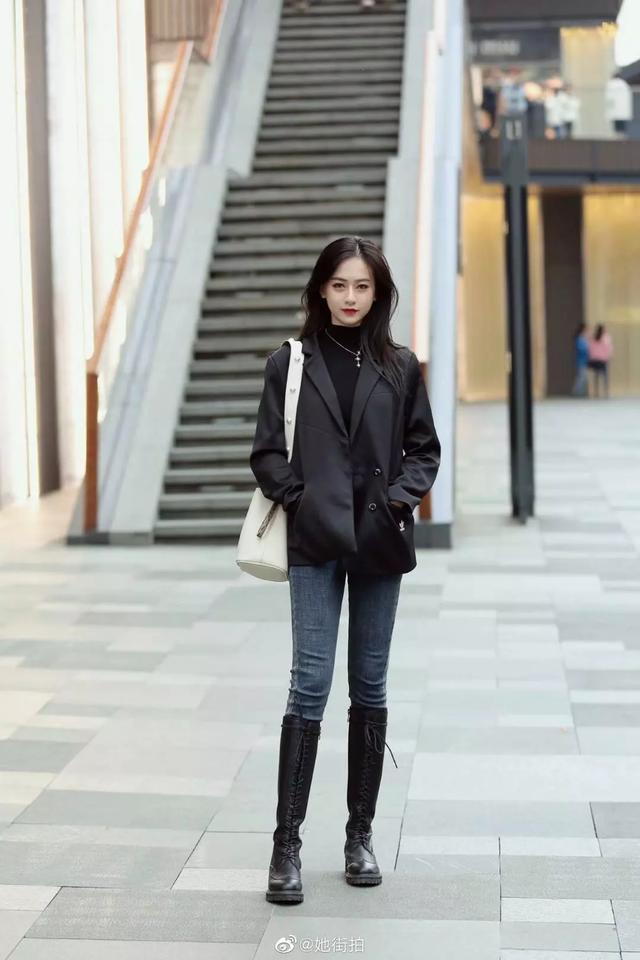 骑士靴这样穿A爆了，专治小粗腿-8.jpg