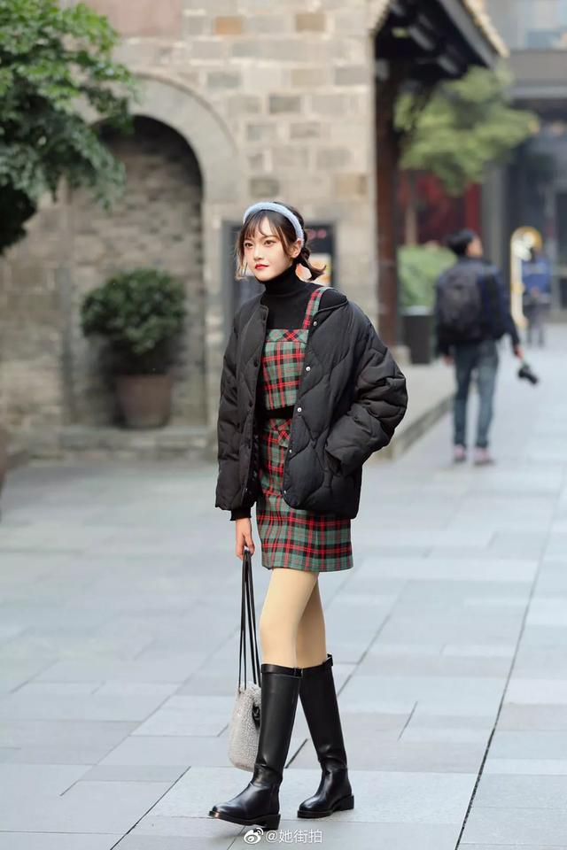冬天也想穿裙子，时髦又好看-21.jpg