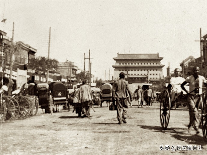 清朝末年的北京前门地区，真正的正阳门下生活-6.jpg