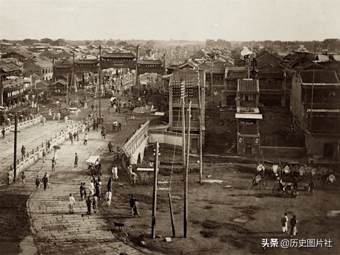清朝末年的北京前门地区，真正的正阳门下生活-8.jpg