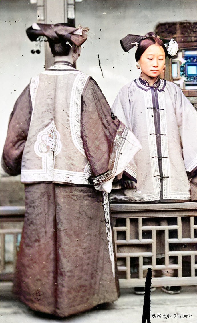 外国人拍摄百年前的中国女性，汉女和满女哪个更漂亮-7.jpg