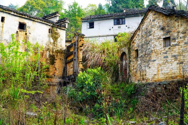 探秘安徽无人古村：村民十几年前迁走，早上看云海晚上无人敢进-7.jpg
