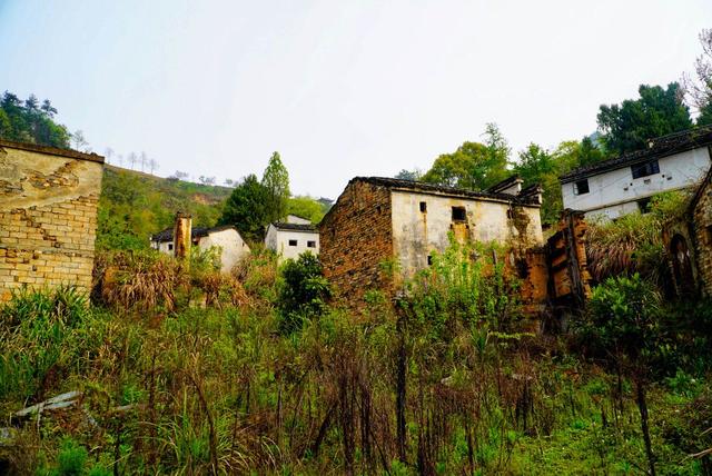 探秘安徽无人古村：村民十几年前迁走，早上看云海晚上无人敢进-6.jpg